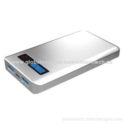 8,000mAh Fashionable Power Bank, Long Standby Time, Dual-USB Port, 5V/1.0A Input